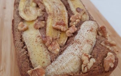 Bolo de banana sem açúcar